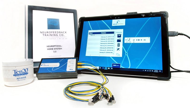 neurofeedback at home kit with the neuroptimal neurofeedback system